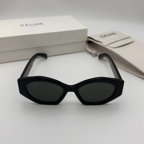 Celine Triomphe Black Women's Sunglasses - Picture 1 of 6